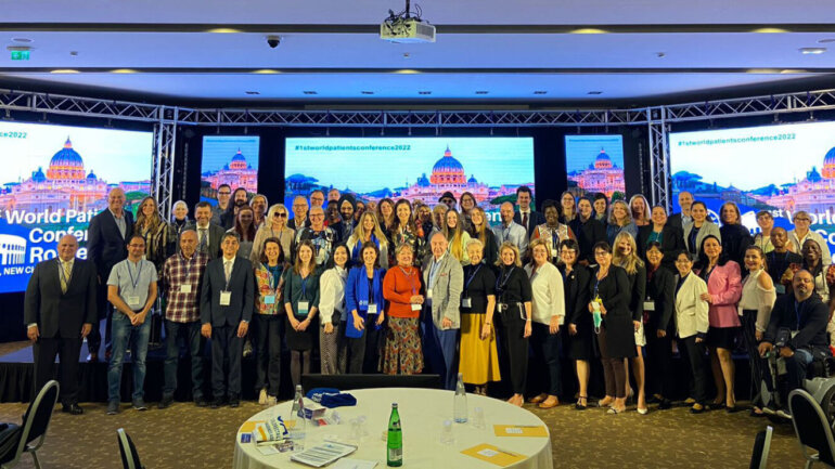 1ο Παγκόσμιο Συνέδριο ασθενών – Ρώμη 15-16 Οκτωβρίου 2022